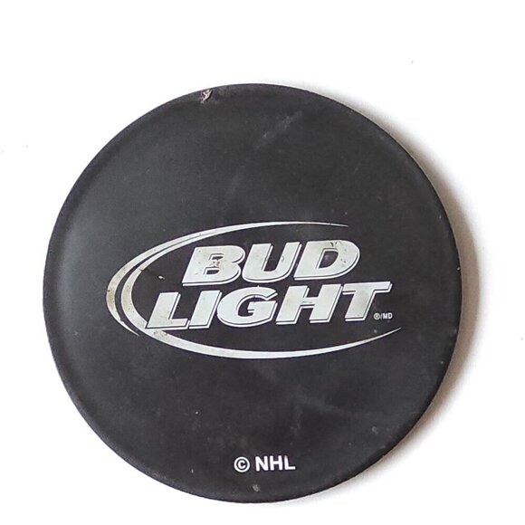 BUFFALO SABRES BUD LIGHT RUBBER COASTER NHL Bar Mat - Picture 2 of 2